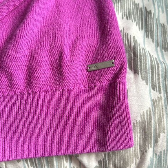 Adidas Pullover Sweatshirt sz Large in Magenta dark - Picture 5 of 7